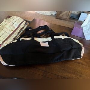 Black and Cream Women's Bag